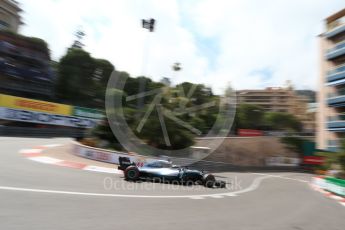 World © Octane Photographic Ltd. Formula 1 – Monaco GP - Practice 2. Mercedes AMG Petronas Motorsport AMG F1 W09 EQ Power+ - Lewis Hamilton. Monte-Carlo. Thursday 24th May 2018.