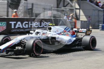 World © Octane Photographic Ltd. Formula 1 – Monaco GP - Qualifying. Williams Martini Racing FW41 – Sergey Sirotkin. Monte-Carlo. Saturday 26th May 2018.