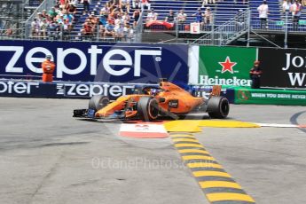 World © Octane Photographic Ltd. Formula 1 – Monaco GP - Qualifying. McLaren MCL33 – Fernando Alonso. Monte-Carlo. Saturday 26th May 2018.
