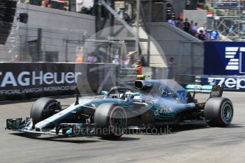 World © Octane Photographic Ltd. Formula 1 – Monaco GP - Qualifying. Mercedes AMG Petronas Motorsport AMG F1 W09 EQ Power+ - Lewis Hamilton. Monte-Carlo. Saturday 26th May 2018.