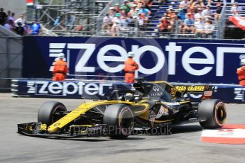 World © Octane Photographic Ltd. Formula 1 – Monaco GP - Qualifying. Renault Sport F1 Team RS18 – Nico Hulkenberg. Monte-Carlo. Saturday 26th May 2018.