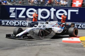 World © Octane Photographic Ltd. Formula 1 – Monaco GP - Qualifying. Williams Martini Racing FW41 – Lance Stroll. Monte-Carlo. Saturday 26th May 2018.