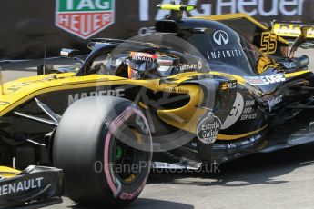 World © Octane Photographic Ltd. Formula 1 – Monaco GP - Qualifying. Renault Sport F1 Team RS18 – Carlos Sainz. Monte-Carlo. Saturday 26th May 2018.