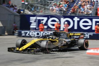 World © Octane Photographic Ltd. Formula 1 – Monaco GP - Qualifying. Renault Sport F1 Team RS18 – Nico Hulkenberg. Monte-Carlo. Saturday 26th May 2018.
