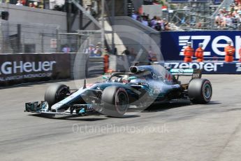 World © Octane Photographic Ltd. Formula 1 – Monaco GP - Qualifying. Mercedes AMG Petronas Motorsport AMG F1 W09 EQ Power+ - Lewis Hamilton. Monte-Carlo. Saturday 26th May 2018.