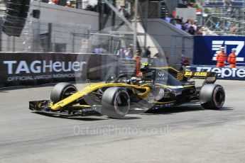 World © Octane Photographic Ltd. Formula 1 – Monaco GP - Qualifying. Renault Sport F1 Team RS18 – Carlos Sainz. Monte-Carlo. Saturday 26th May 2018.