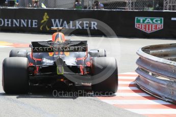 World © Octane Photographic Ltd. Formula 1 – Monaco GP - Qualifying. Aston Martin Red Bull Racing TAG Heuer RB14 – Daniel Ricciardo. Monte-Carlo. Saturday 26th May 2018.