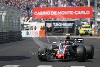 World © Octane Photographic Ltd. Formula 1 – Monaco GP - Qualifying. Haas F1 Team VF-18 – Kevin Magnussen. Monte-Carlo. Saturday 26th May 2018.