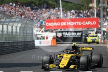 World © Octane Photographic Ltd. Formula 1 – Monaco GP - Qualifying. Renault Sport F1 Team RS18 – Carlos Sainz. Monte-Carlo. Saturday 26th May 2018.