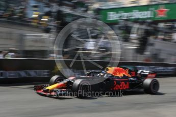 World © Octane Photographic Ltd. Formula 1 – Monaco GP - Qualifying. Aston Martin Red Bull Racing TAG Heuer RB14 – Daniel Ricciardo. Monte-Carlo. Saturday 26th May 2018.