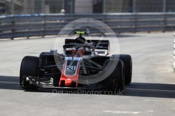 World © Octane Photographic Ltd. Formula 1 – Monaco GP - Qualifying. Haas F1 Team VF-18 – Kevin Magnussen. Monte-Carlo. Saturday 26th May 2018.