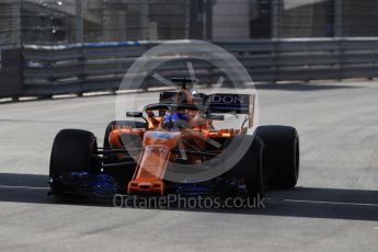 World © Octane Photographic Ltd. Formula 1 – Monaco GP - Qualifying. McLaren MCL33 – Fernando Alonso. Monte-Carlo. Saturday 26th May 2018.