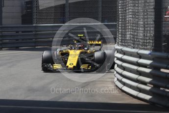 World © Octane Photographic Ltd. Formula 1 – Monaco GP - Qualifying. Renault Sport F1 Team RS18 – Carlos Sainz. Monte-Carlo. Saturday 26th May 2018.