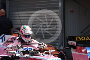 World © Octane Photographic Ltd. Formula 1 – Monaco GP - Qualifying. Sahara Force India VJM11 - Sergio Perez. Monte-Carlo. Saturday 26th May 2018.