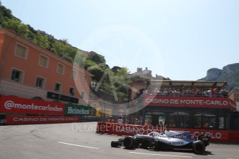 World © Octane Photographic Ltd. Formula 1 – Monaco GP - Qualifying. Williams Martini Racing FW41 – Lance Stroll. Monte-Carlo. Saturday 26th May 2018.