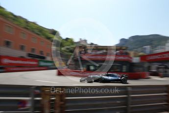 World © Octane Photographic Ltd. Formula 1 – Monaco GP - Qualifying. Mercedes AMG Petronas Motorsport AMG F1 W09 EQ Power+ - Lewis Hamilton. Monte-Carlo. Saturday 26th May 2018.