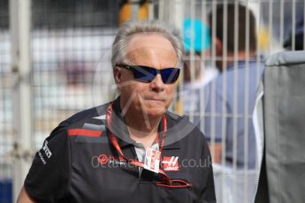 World © Octane Photographic Ltd. Formula 1 - Monaco GP - Paddock. Gene Haas  - Founder and Chairman of Haas F1 Team. Monte-Carlo. Sunday 27th May 2018.