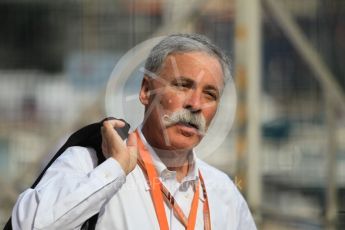 World © Octane Photographic Ltd. Formula 1 - Monaco GP - Paddock. Chase Carey - Chief Executive Officer of the Formula One Group. Monte-Carlo. Sunday 27th May 2018.