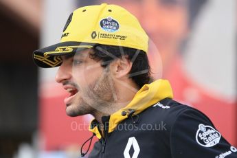 World © Octane Photographic Ltd. Formula 1 – Monaco GP - Paddock. Renault Sport F1 Team RS18 – Carlos Sainz. Monte-Carlo. Sunday 27th May 2018.