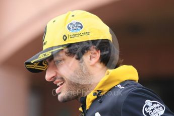 World © Octane Photographic Ltd. Formula 1 – Monaco GP - Paddock. Renault Sport F1 Team RS18 – Carlos Sainz. Monte-Carlo. Sunday 27th May 2018.