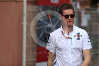 World © Octane Photographic Ltd. Formula 1 - Monaco GP - Paddock. Rob Smedley – Head of Performance Engineering. Monte-Carlo. Sunday 27th May 2018.