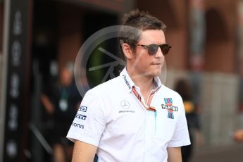 World © Octane Photographic Ltd. Formula 1 - Monaco GP - Paddock. Rob Smedley – Head of Performance Engineering. Monte-Carlo. Sunday 27th May 2018.