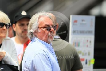 World © Octane Photographic Ltd. Formula 1 – Monaco GP - Paddock. Keke Rosberg. Monte-Carlo. Thursday 24th May 2018.