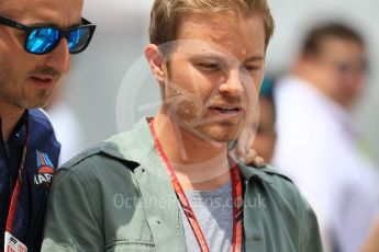 World © Octane Photographic Ltd. Formula 1 – Monaco GP - Paddock. Nico Rosberg. Monte-Carlo. Thursday 24th May 2018.