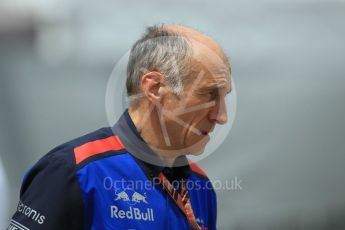 World © Octane Photographic Ltd. Formula 1 - Monaco GP - Paddock. Franz Tost – Team Principal of Scuderia Toro Rosso. Monte-Carlo. Thursday 24th May 2018.
