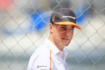 World © Octane Photographic Ltd. Formula 1 – Monaco GP - Paddock. McLaren MCL33 – Stoffel Vandoorne. Monte-Carlo. Thursday 24th May 2018.