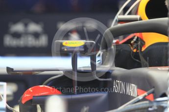 World © Octane Photographic Ltd. Formula 1 – Monaco GP - Setup. Aston Martin Red Bull Racing TAG Heuer RB14. Monte-Carlo. Wednesday 23rd May 2018.