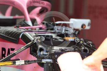 World © Octane Photographic Ltd. Formula 1 – Monaco GP - Setup. Sahara Force India. Monte-Carlo. Wednesday 23rd May 2018.