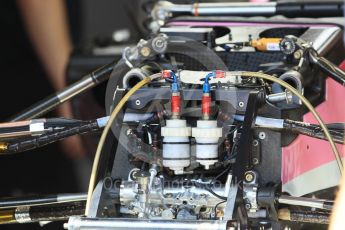 World © Octane Photographic Ltd. Formula 1 – Monaco GP - Setup. Sahara Force India. Monte-Carlo. Wednesday 23rd May 2018.