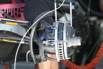 World © Octane Photographic Ltd. Formula 1 – Monaco GP - Setup. Sahara Force India. Monte-Carlo. Wednesday 23rd May 2018.