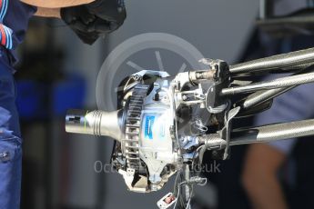 World © Octane Photographic Ltd. Formula 1 – Monaco GP - Setup. Williams Martini Racing FW41. Monte-Carlo. Wednesday 23rd May 2018.