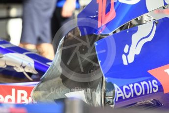 World © Octane Photographic Ltd. Formula 1 – Monaco GP - Setup. Scuderia Toro Rosso STR13. Monte-Carlo. Wednesday 23rd May 2018.