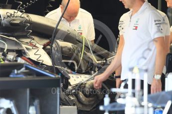 World © Octane Photographic Ltd. Formula 1 – Monaco GP - Setup. Mercedes AMG Petronas Motorsport AMG F1 W09 EQ Power+. Monte-Carlo. Wednesday 23rd May 2018.