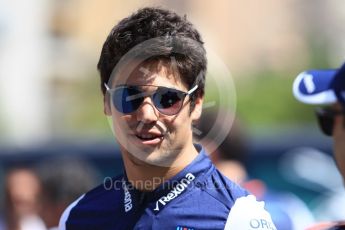 World © Octane Photographic Ltd. Formula 1 – Monaco GP - Setup. Williams Martini Racing FW41 – Lance Stroll. Monte-Carlo. Wednesday 23rd May 2018.