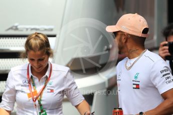 World © Octane Photographic Ltd. Formula 1 – Monaco GP - Setup. Mercedes AMG Petronas Motorsport AMG F1 W09 EQ Power+ - Lewis Hamilton. Monte-Carlo. Wednesday 23rd May 2018.