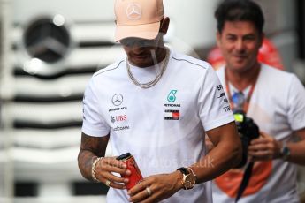 World © Octane Photographic Ltd. Formula 1 – Monaco GP - Setup. Mercedes AMG Petronas Motorsport AMG F1 W09 EQ Power+ - Lewis Hamilton. Monte-Carlo. Wednesday 23rd May 2018.