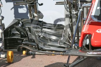 World © Octane Photographic Ltd. Formula 1 – Monaco GP - Setup. Haas F1 Team VF-18. Monte-Carlo. Wednesday 23rd May 2018.