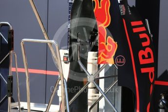 World © Octane Photographic Ltd. Formula 1 – Monaco GP - Setup. Aston Martin Red Bull Racing TAG Heuer RB14. Monte-Carlo. Wednesday 23rd May 2018.