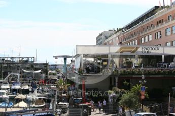 World © Octane Photographic Ltd. Formula 1 – Monaco GP - Setup. New dual level paddock club. Monte-Carlo. Wednesday 23rd May 2018.