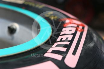 World © Octane Photographic Ltd. Formula 1 – Monaco GP - Setup. Mercedes AMG Petronas Motorsport AMG F1 W09 EQ Power+ - Pirelli Hyper soft tyre. Monte-Carlo. Wednesday 23rd May 2018.