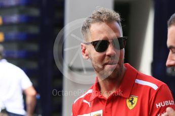 World © Octane Photographic Ltd. Formula 1 – Monaco GP - Setup. Scuderia Ferrari SF71-H – Sebastian Vettel. Monte-Carlo. Wednesday 23rd May 2018.