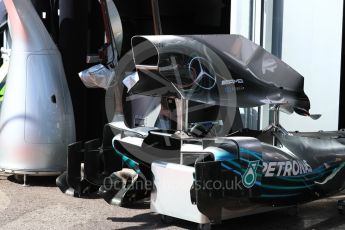 World © Octane Photographic Ltd. Formula 1 – Monaco GP - Setup. Mercedes AMG Petronas Motorsport AMG F1 W09 EQ Power+. Monte-Carlo. Wednesday 23rd May 2018.