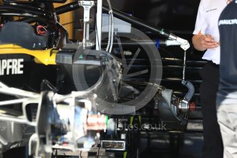 World © Octane Photographic Ltd. Formula 1 – Monaco GP - Setup. Renault Sport F1 Team RS18. Monte-Carlo. Wednesday 23rd May 2018.