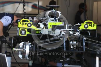 World © Octane Photographic Ltd. Formula 1 – Monaco GP - Setup. Williams Martini Racing FW41. Monte-Carlo. Wednesday 23rd May 2018.