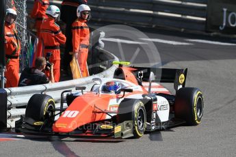 World © Octane Photographic Ltd. FIA Formula 2 (F2) – Monaco GP - Practice. MP Motorsport - Ralph Boschung. Monte Carlo. Thursday 24th May 2018.