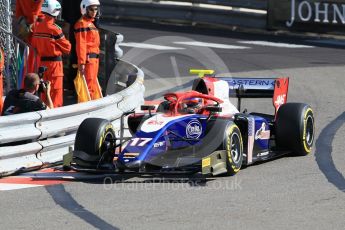 World © Octane Photographic Ltd. FIA Formula 2 (F2) – Monaco GP - Practice. Trident - Santino Ferrucci. Monte Carlo. Thursday 24th May 2018.